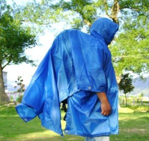 Hiking poncho
