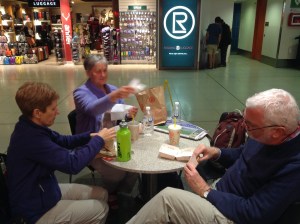 Helen, Sandra and Vin