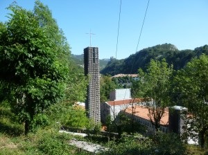 At last the sanctuary at Arantzazu