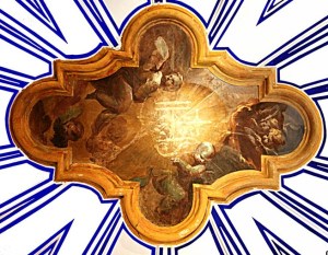 Close up of Goya's Mural