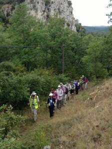 Coming up the mountain