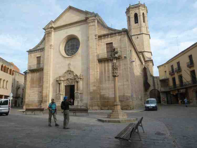 Santa Maria del Alba Church in Tarrega