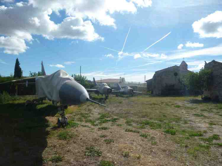 Soviet era MIG jet fighters