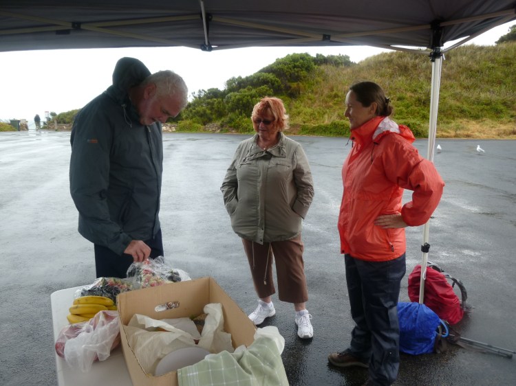 Vin Dillon, Evelyn O'Keefe and Jan Sebastian at lunch