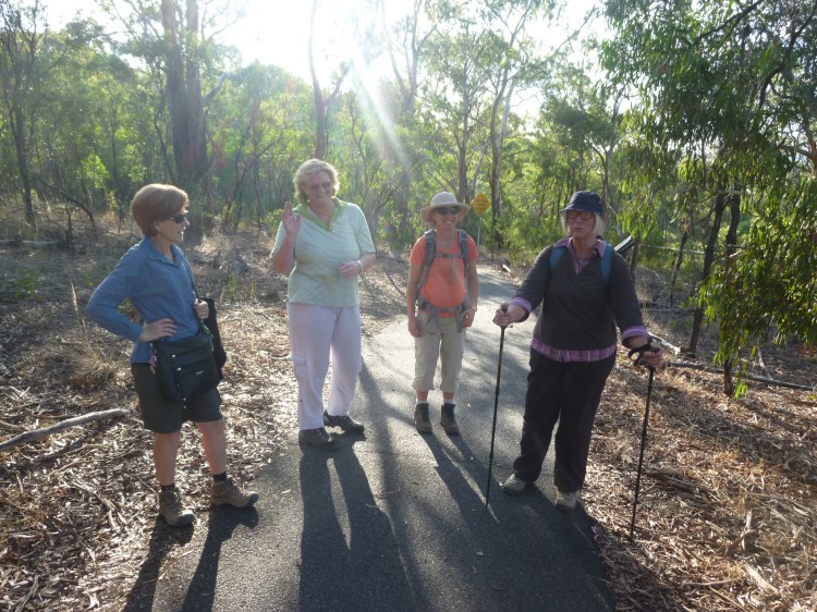 Helen Lucas, Gillian McIlwain, Sarah Davies and Gwen Dunell