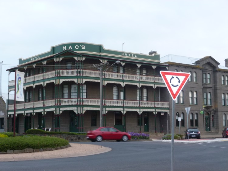 Mac's Hotel in Portland where we are staying tonight