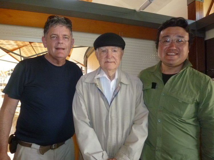 Michael Smith SJ, Paul Gardiner SJ and Yasuhisa Kogure SJ