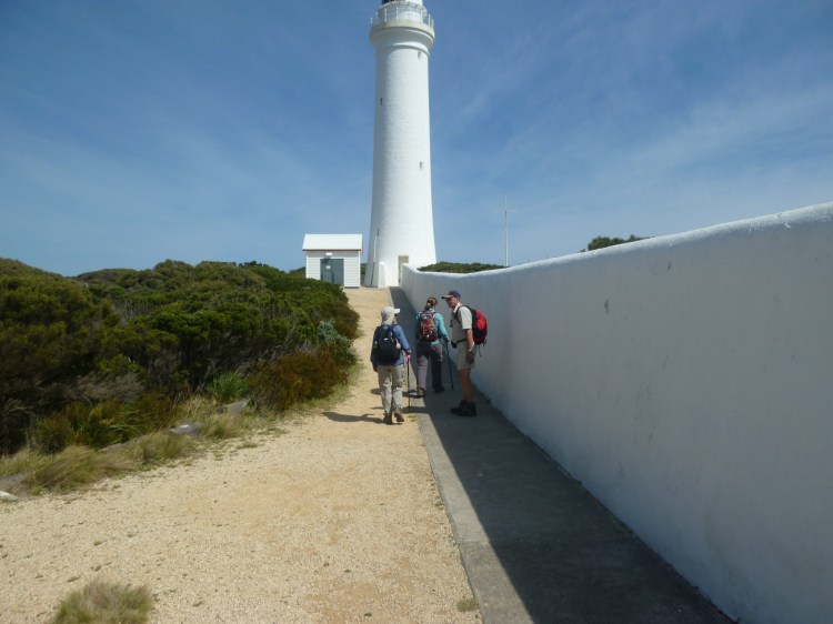 The approach to the lighthouse