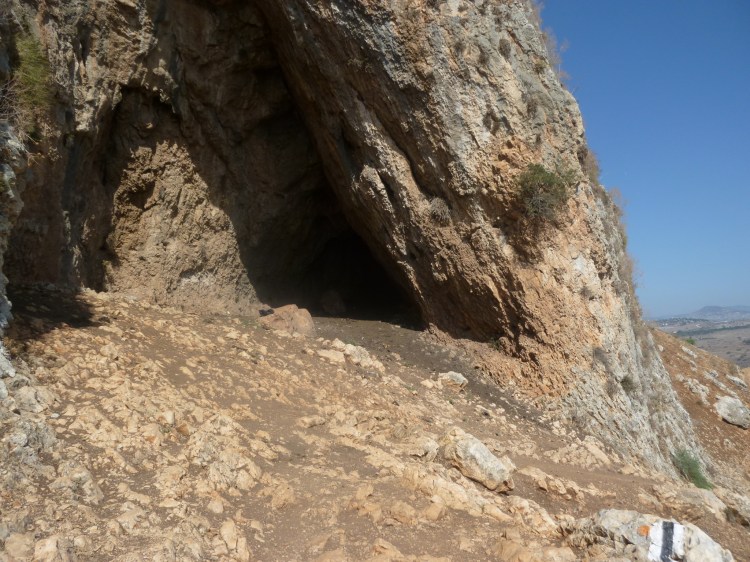 Caves provide some shelter from the searing heat
