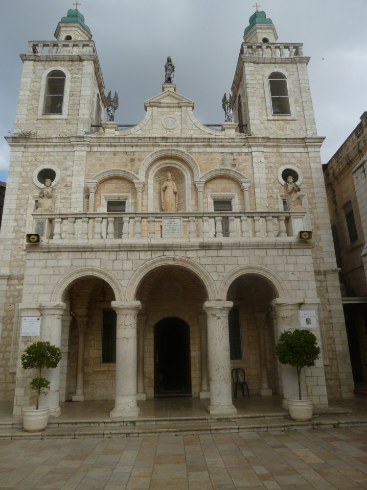 The Sanctuary of Jesus First Miracle which is just in front of the Cana Guest House