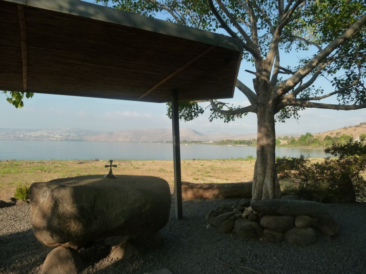 A stone altar at Tabgha